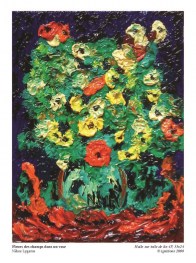 Nikos Lygeros - Fleurs des champs dans un vase.